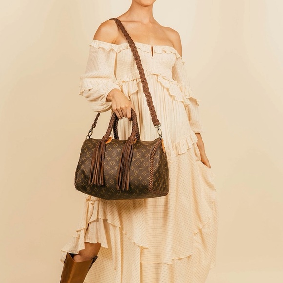 Authentic Louis Vuitton speedy 35 vintage boho bag - Picture 3 of 12